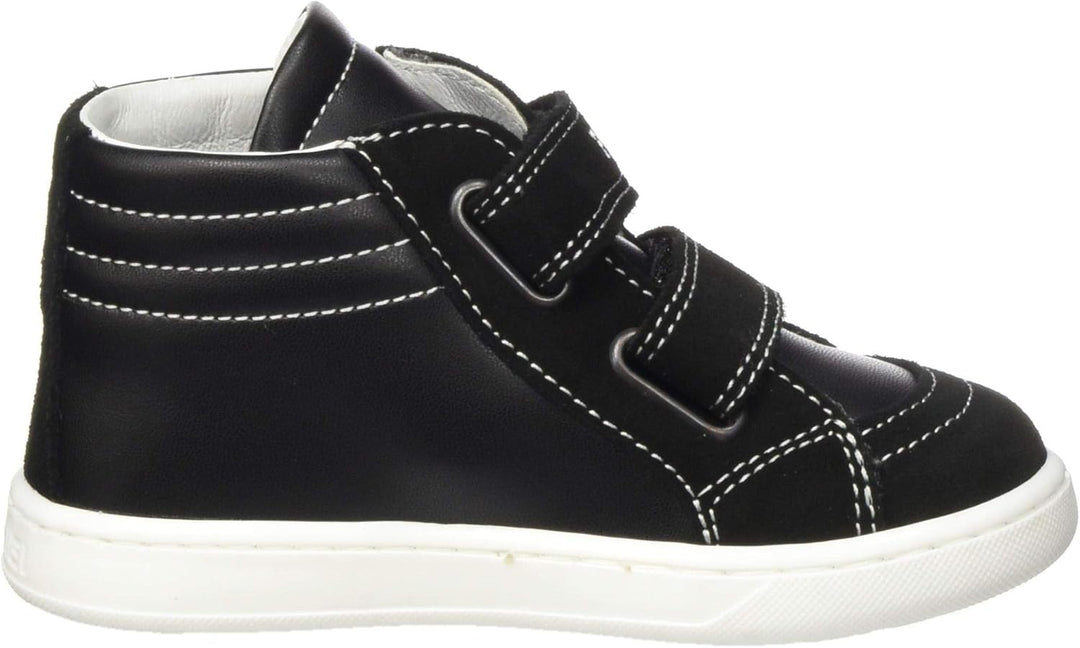 Primigi Unisex Baby PLK 64034 First Walker Shoe, Nero, 24 EU