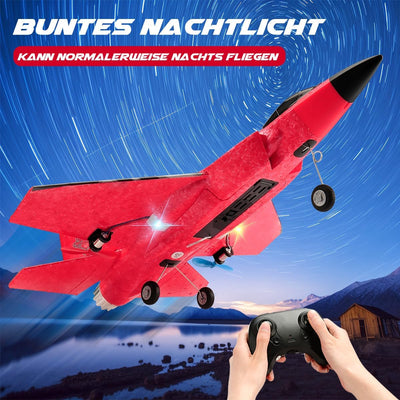 RC Flugzeug,2.4Ghz 2 Kanal F-35 Ferngesteuertes Flugzeug Kämpfer Flugzeug Spielzeug Modell mit Xpilo