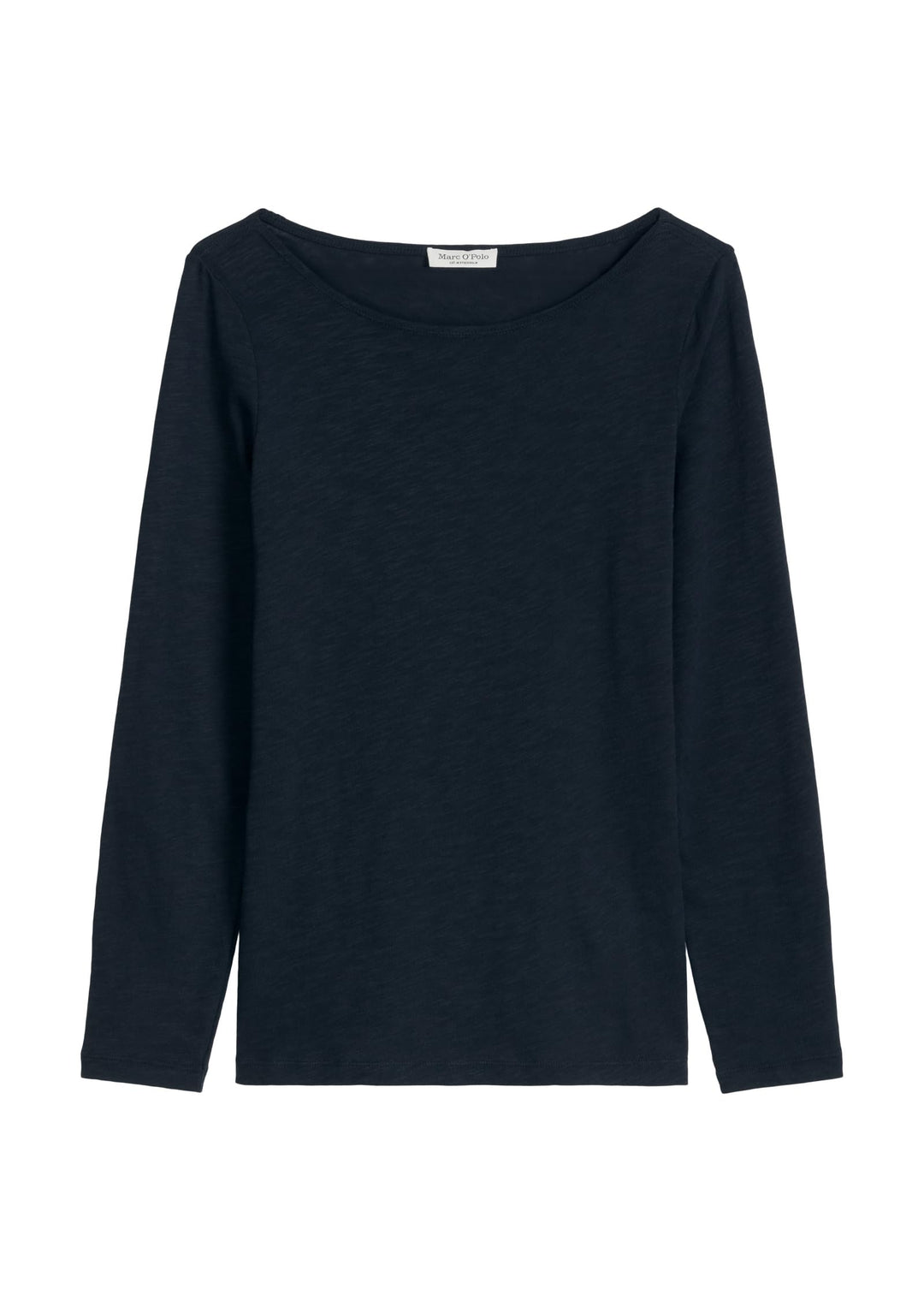 Marc OߴPolo Damen Langarmshirt aus Bio-Baumwolle Unterziehshirt XXS Blau, XXS Blau
