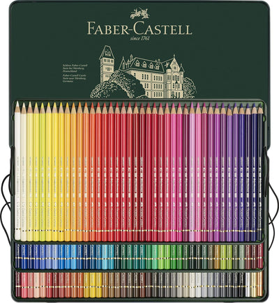 Faber-Castell 117511 - Aquarellstift Albrecht Dürer 120er Metalletui & 110011 - Künstlerfarbstifte P