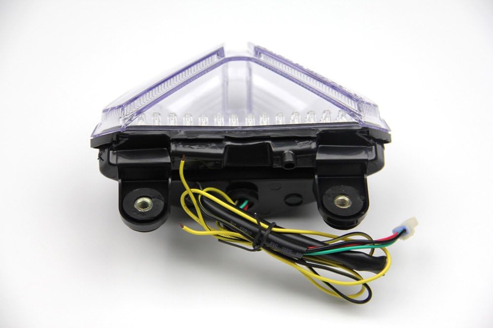 aVDB-moto LED-Bremslicht mit integrierten Blinker kompatibel mit Ducati 848, 1098, 1198 (Getönt), Ge