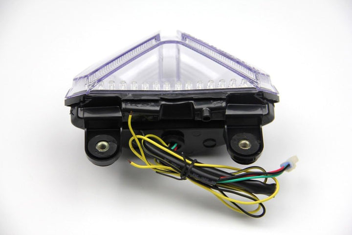 aVDB-moto LED-Bremslicht mit integrierten Blinker kompatibel mit Ducati 848, 1098, 1198 (Getönt), Ge