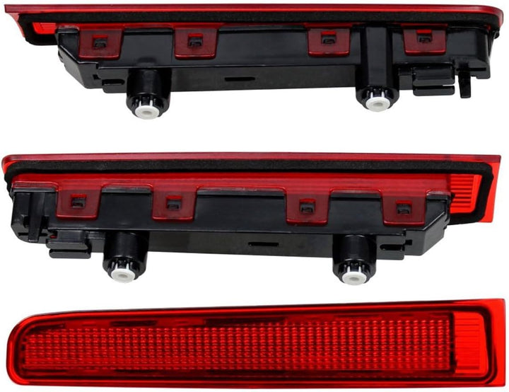 HZ-DESIGN Bremslicht 3. Bremsleuchte für Flügeltüren in Rot Links + Rechts Oben passend für VW T5