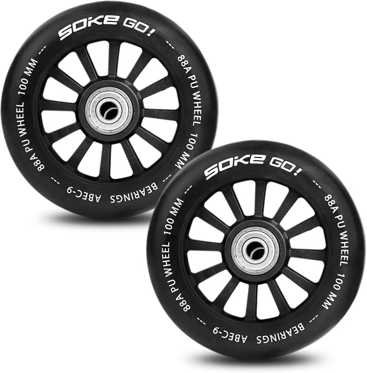 SOKE Griffe Für Scooter Lenkerendstücke für Roller - Stunt Scooter Fahrrad Griffe Grips Lenkergriffe