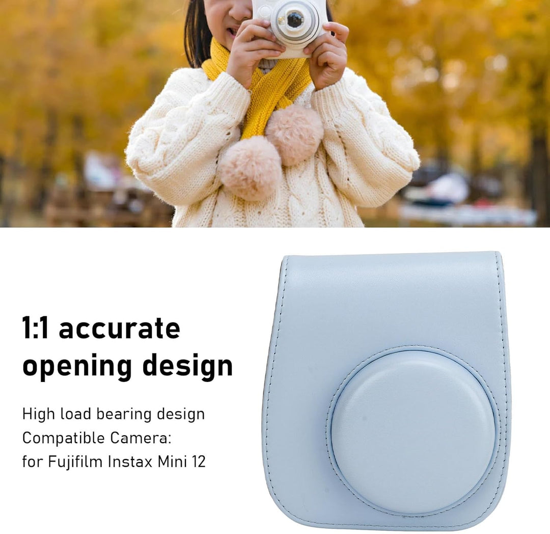 Gugxiom 12 Kamera-Zubehör-Set, Kompatibel mit Instax 12 Sofortbildkamera, Inklusive Hülle, Album, Au