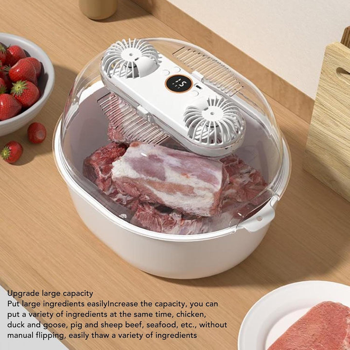 Haushalts Auftaubox 360 Grad Schnellauftaugerät Effiziente USB Lade UV Auftau Auftaumaschine für Gef