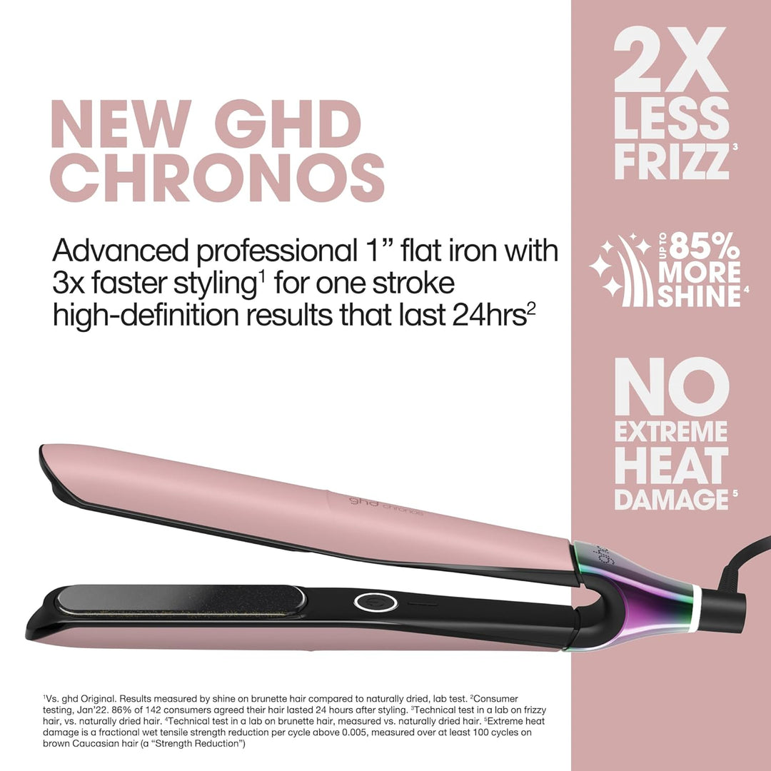 ghd Chronos Styler Haarglätter 2,5 cm | Limited Edition in transzendent rosa | High-Definition-Ergeb
