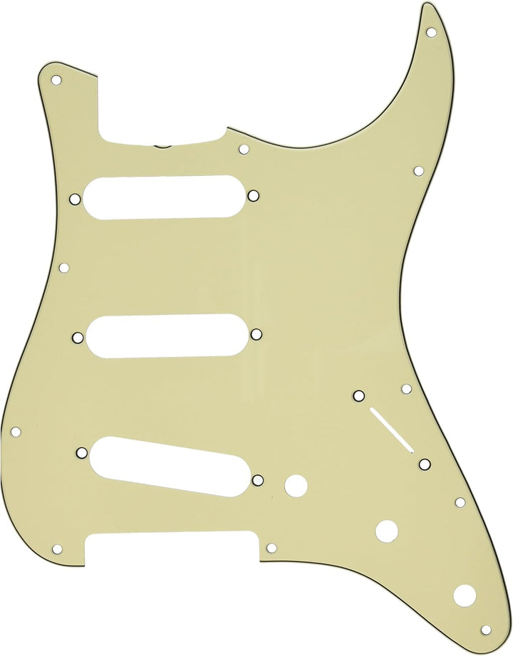 Fender® »STRATOCASTER® PICKGUARD - '60S VINTAGE-STYLE - 11-HOLE - S/S/S« Pickguard für Strat® - 3-la