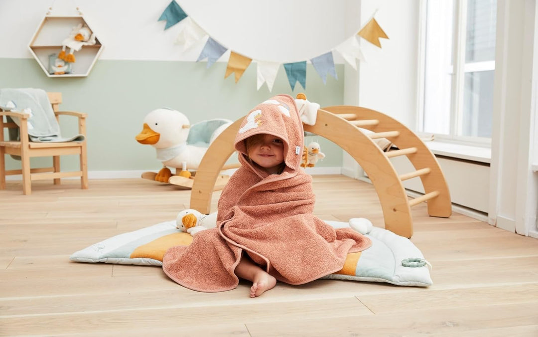 Sterntaler Schaukeltier Ente Edda Lou für Jungen und Mädchen, mehrfarbig