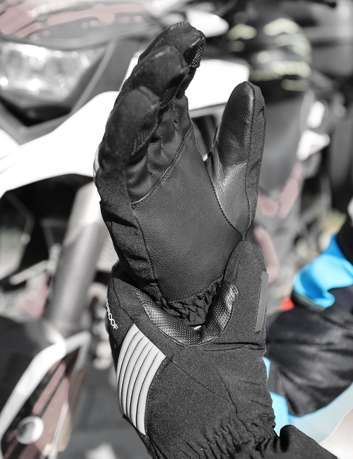 KUTOOK Beheizbare Handschuhe Sofort Beheizt Warm Wasserdicht Motorradhandschuhe Winter Handschuhe Sk