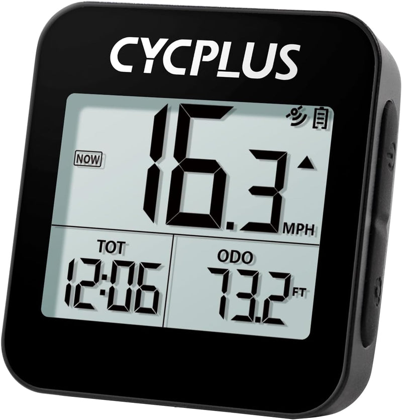 CYCPLUS GPS Fahrradcomputer Drahtlose Fahrradtacho Radcomputer IPX6 Wasserdichter Kilometerzähler GP