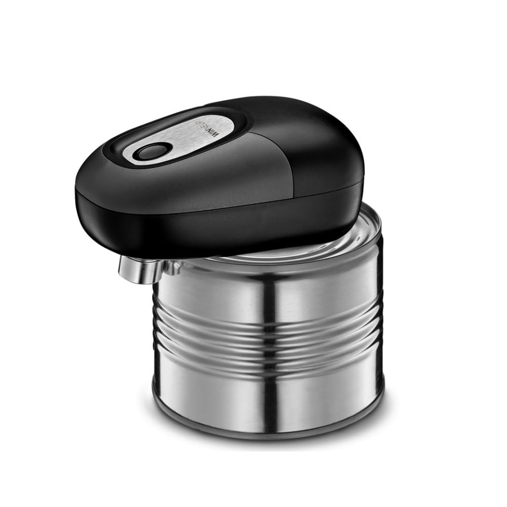 Automatisches Dosenöffner-Set, Öffnen Sie Ihre Dosen auf Knopfdruck, mit glatten Kanten, lebensmitte