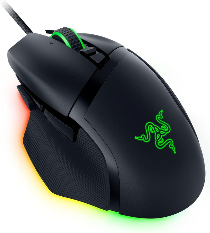 Razer Basilisk V3 35K - Vollständig anpassbare ergonomische kabelgebundene Gaming-Maus - Focus Pro 3