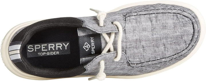 Sperry Top-Sider Herren Captain's MocSneaker 39 EU Schwarz, 39 EU Schwarz