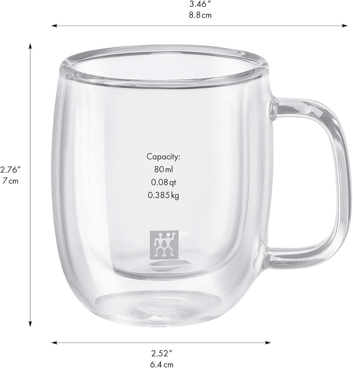 ZWILLING 39500-110 Transparent 2 pc(s) 80 ml