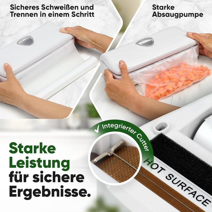 Clatronic Vakuumiergerät/Folienschweissgerät/Vakuumierer/Schweissgerät FS 3261; für Sous Vide; elekt