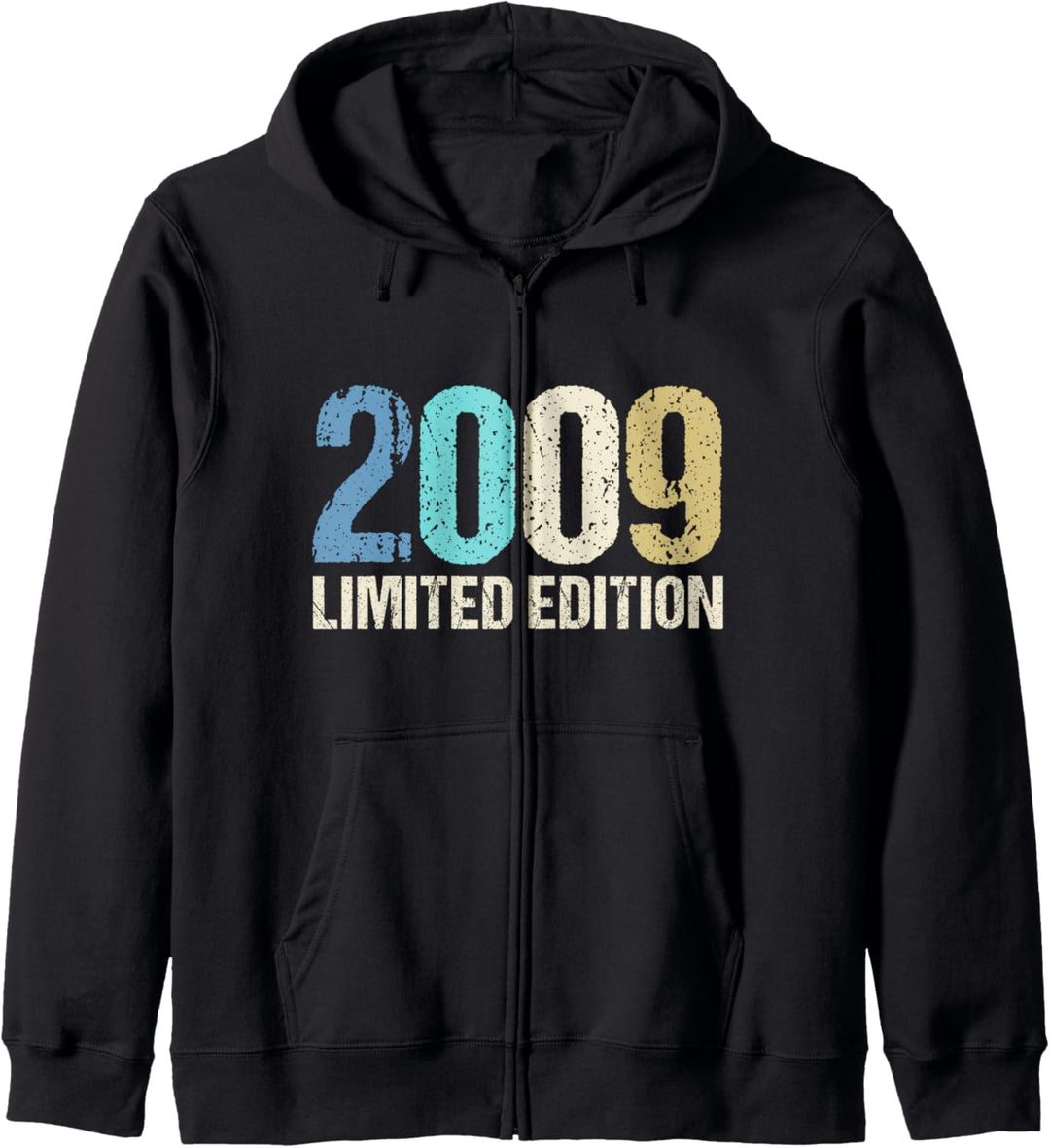 15. Geburtstag Junge Mädchen 15 Jahre 2009 Lustig Geschenk Kapuzenjacke