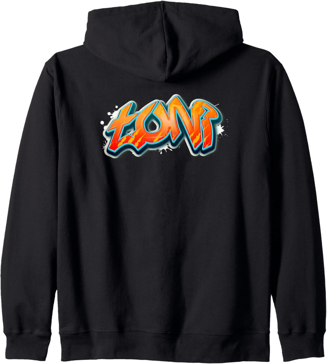 Toni Graffiti Vornamen Kapuzenjacke