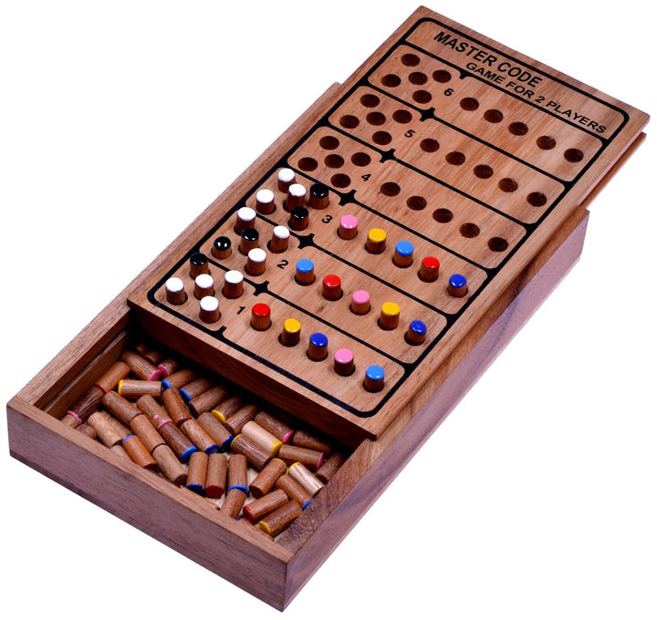 LOGOPLAY Code Finder - Master Code - Superhirn - Strategiespiel - Denkspiel - Logikspiel - Brettspie