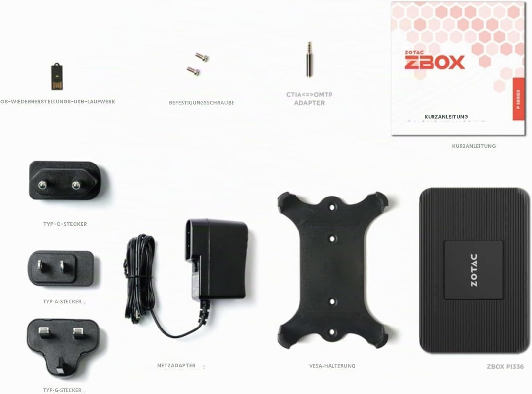 ZOTAC ZBOX PI336 pico mit Windows 11 Pro