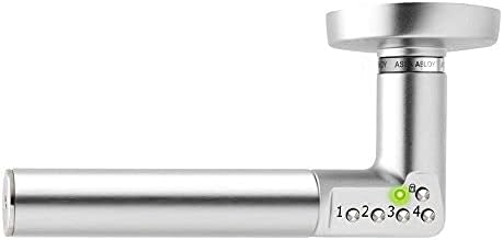 ASSA ABLOY digitaler Türbeschlag Code Handle DIN Rechts - Zimmertürbeschlag mit PIN-Code - Silber