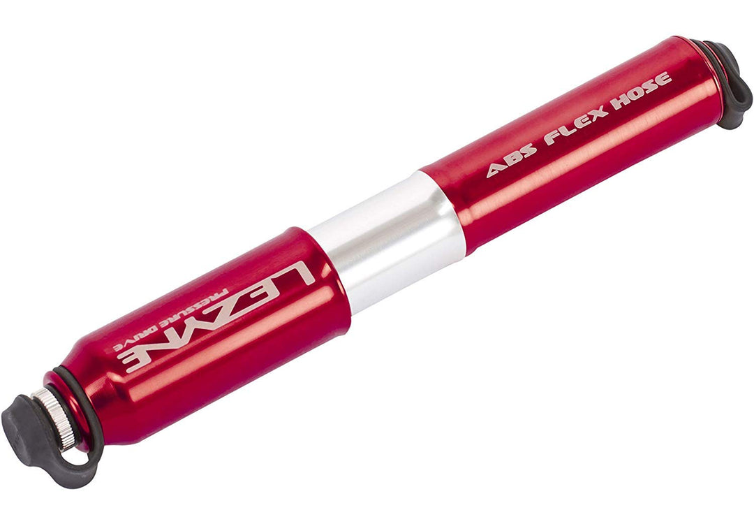 Lezyne Minipumpe CNC Pressure Drive rot S - 17,0cm Single, rot S - 17,0cm Single