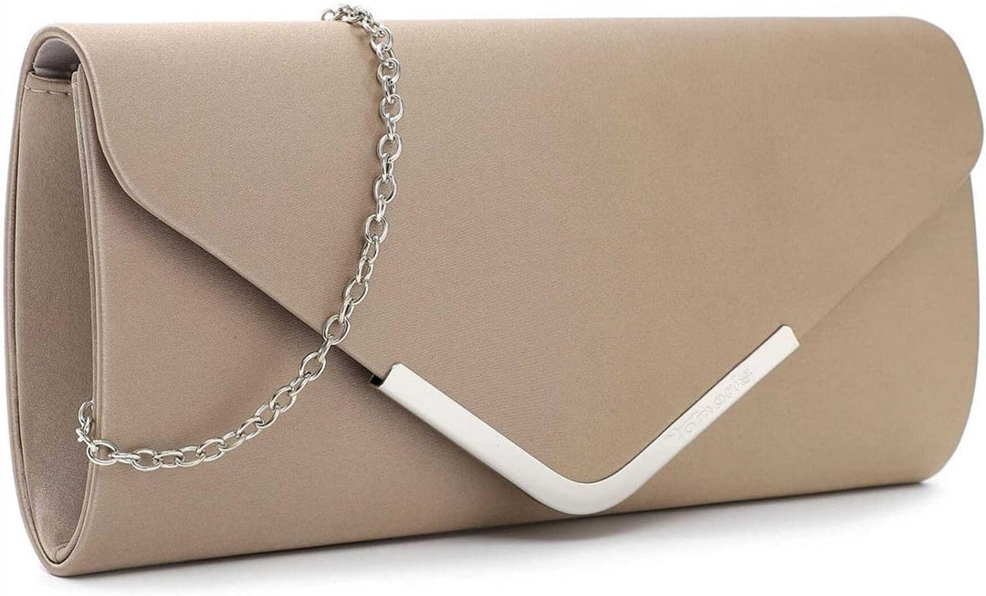 Tamaris Clutch TAS Amalia 30454 Damen Handtaschen Uni Einheitsgrösse Lighttaupe 911, Einheitsgrösse