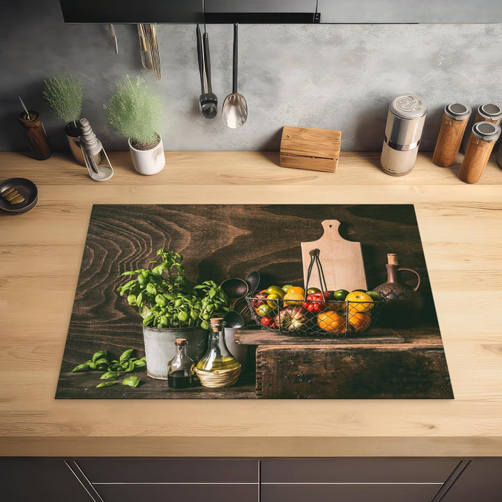 KitchenYeah© Herdabdeckplatte Einteilig Küche Ceranfeld Abdeckplatte Cerankochfeld Abdeckung Indukti