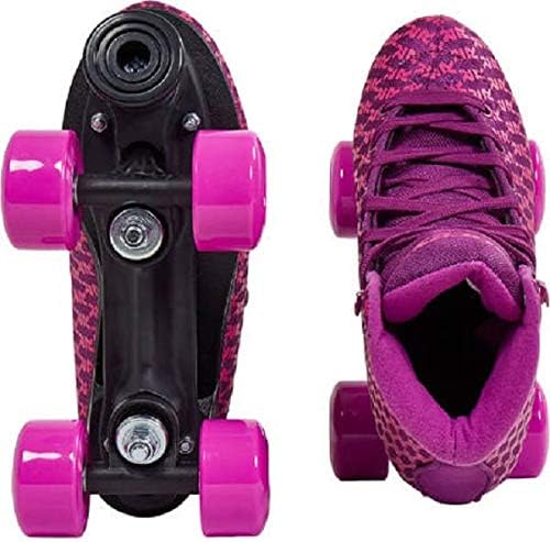 Roces Classic Figure Quad Roller Skate Rollschuhe Mania Violett UK 3,5 Euro 37, UK 3,5 Euro 37