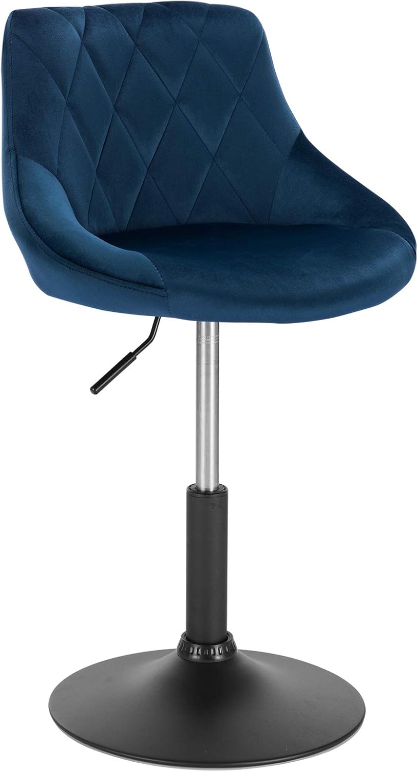 WOLTU 4X Hocker Sitzhocker Barsessel Relaxsessel Loungesessel mit Rückenlehne höhenverstellbar Sitzf