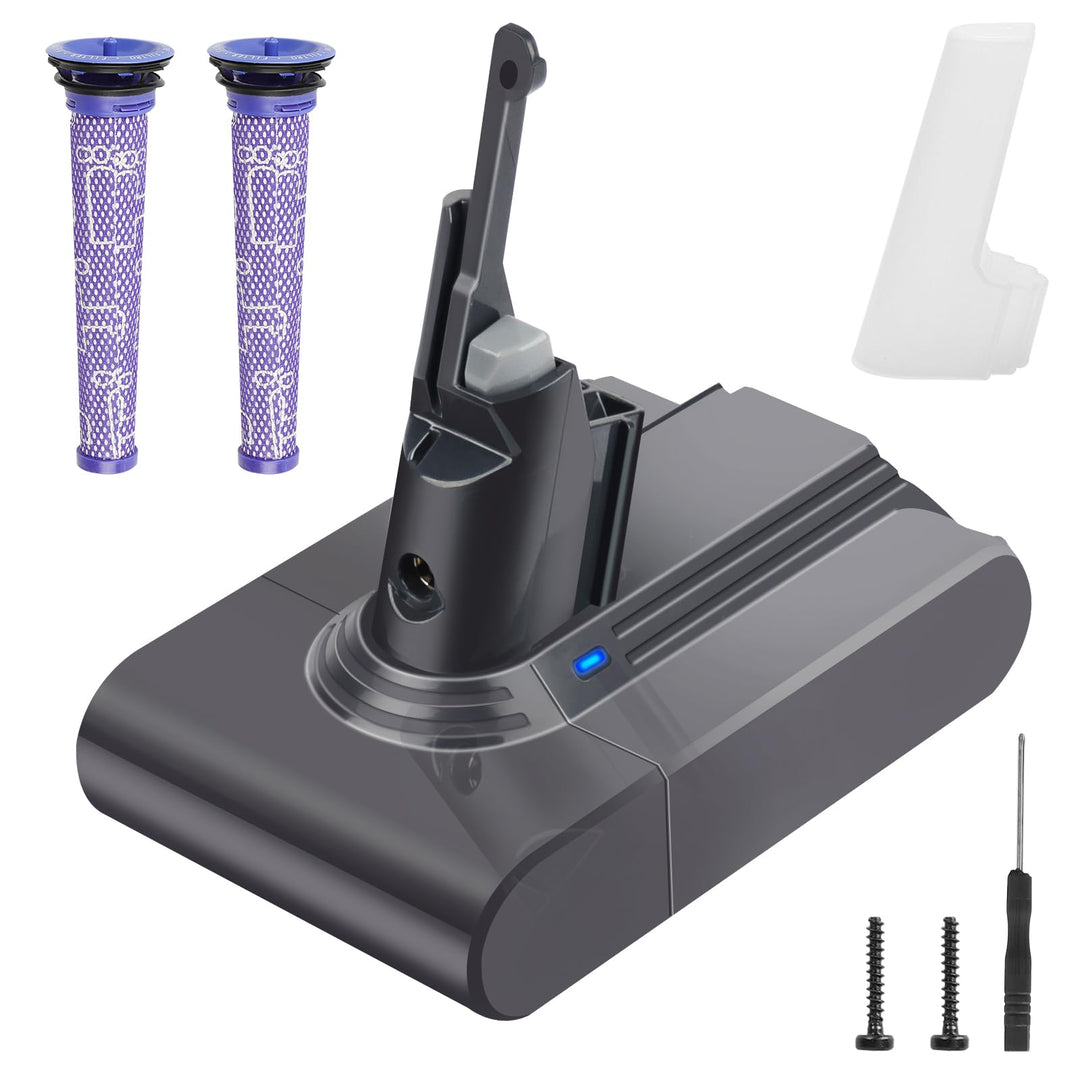 Waitley V7 Akku, 6000mAh Ersatzakku für Dyson V7 / SV11 – Kompatibel mit Absolute, Animal, Motorhead