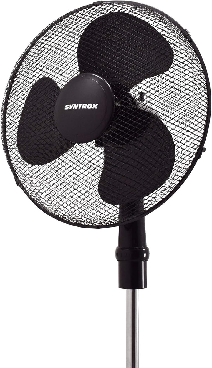 Syntrox Germany VT-44W-BL 3 in 1 Ventilator Standventilator + Tischventilator + Wandventilator mit O