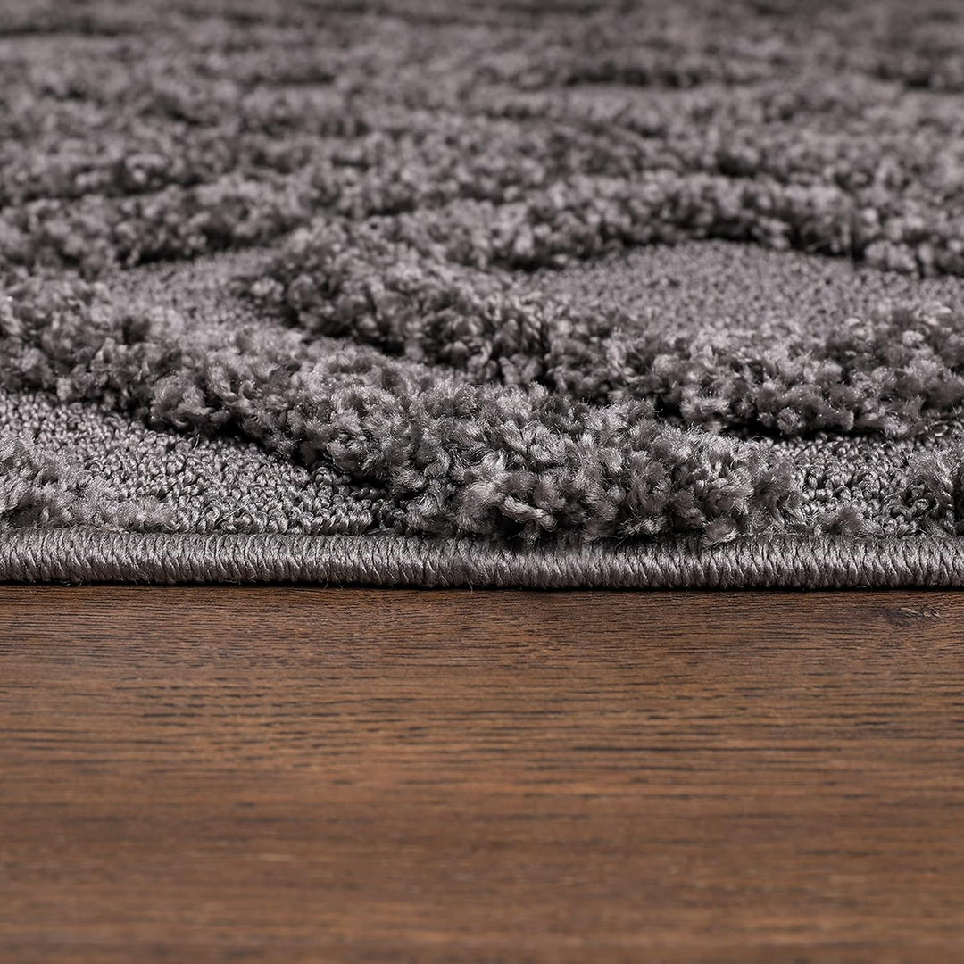 SANAT Wohnzimmer Teppich - Luxus Shaggy Nicht-schuppend Teppich, Wohnzimmer Schlafzimmer Esszimmer E