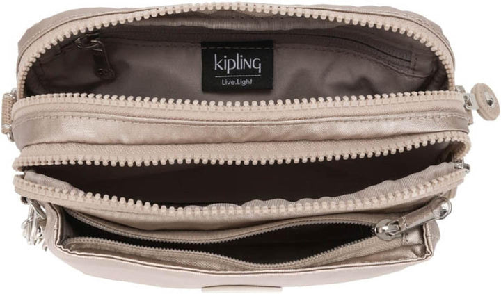 Kipling Damen Abanu Multi Tasche, Metallic Glow, 19x13x8 cm (B x H T) EU, Metallic Glow