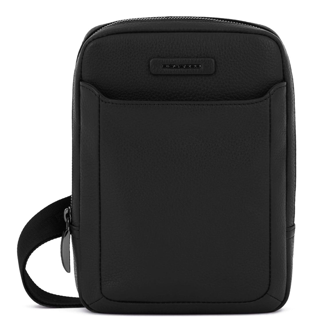 Piquadro Modus Umhängetasche Leder 17 cm Schwarz Einheitsgrösse, Schwarz Einheitsgrösse