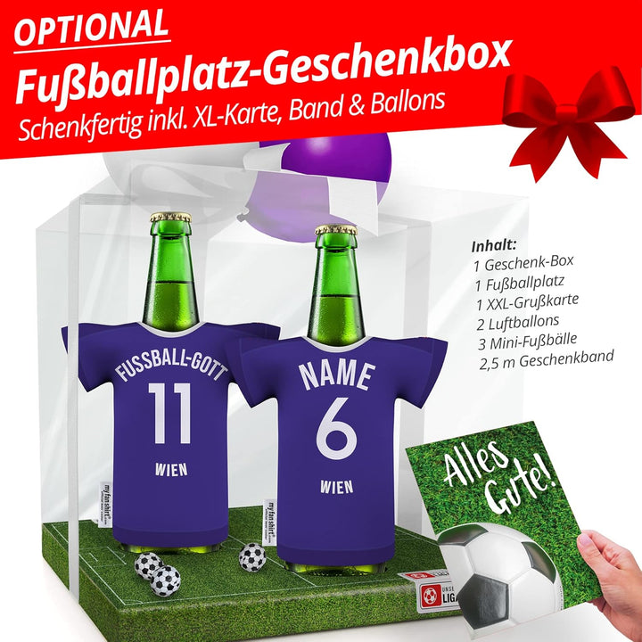 Männer Geschenk Box für Austria Wien-Fans PERSONALISIERBAR | Fanartikel Geschenk-Set Mann Freund Bru