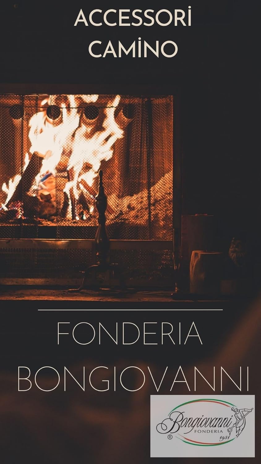 FONDERIA BONGIOVANNI | Schublade aus verzinktem Blech | Ascheauffang | Schublade für Kamin | 30 x 16