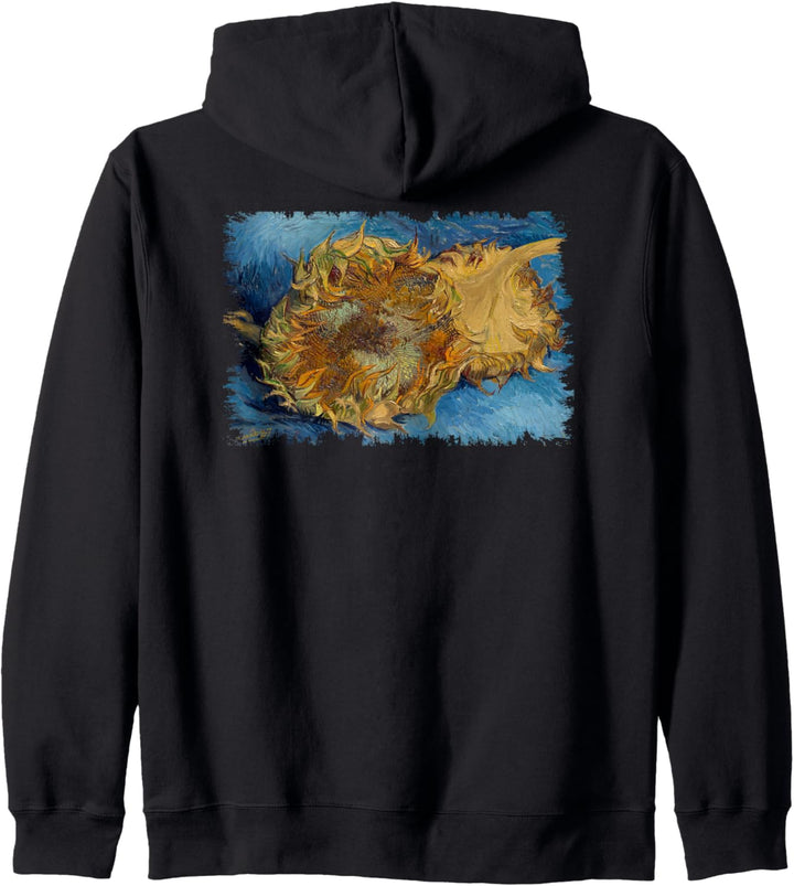 Vincent van Gogh "Sonnenblumen" Berühmte Kunst Stilvoll Kapuzenjacke