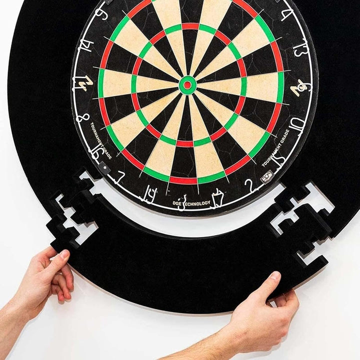 45 cm Dart Catchring Surround, Dartscheibe Schutzring, Dart Surround Auffangring, Dartscheiben-Einfa