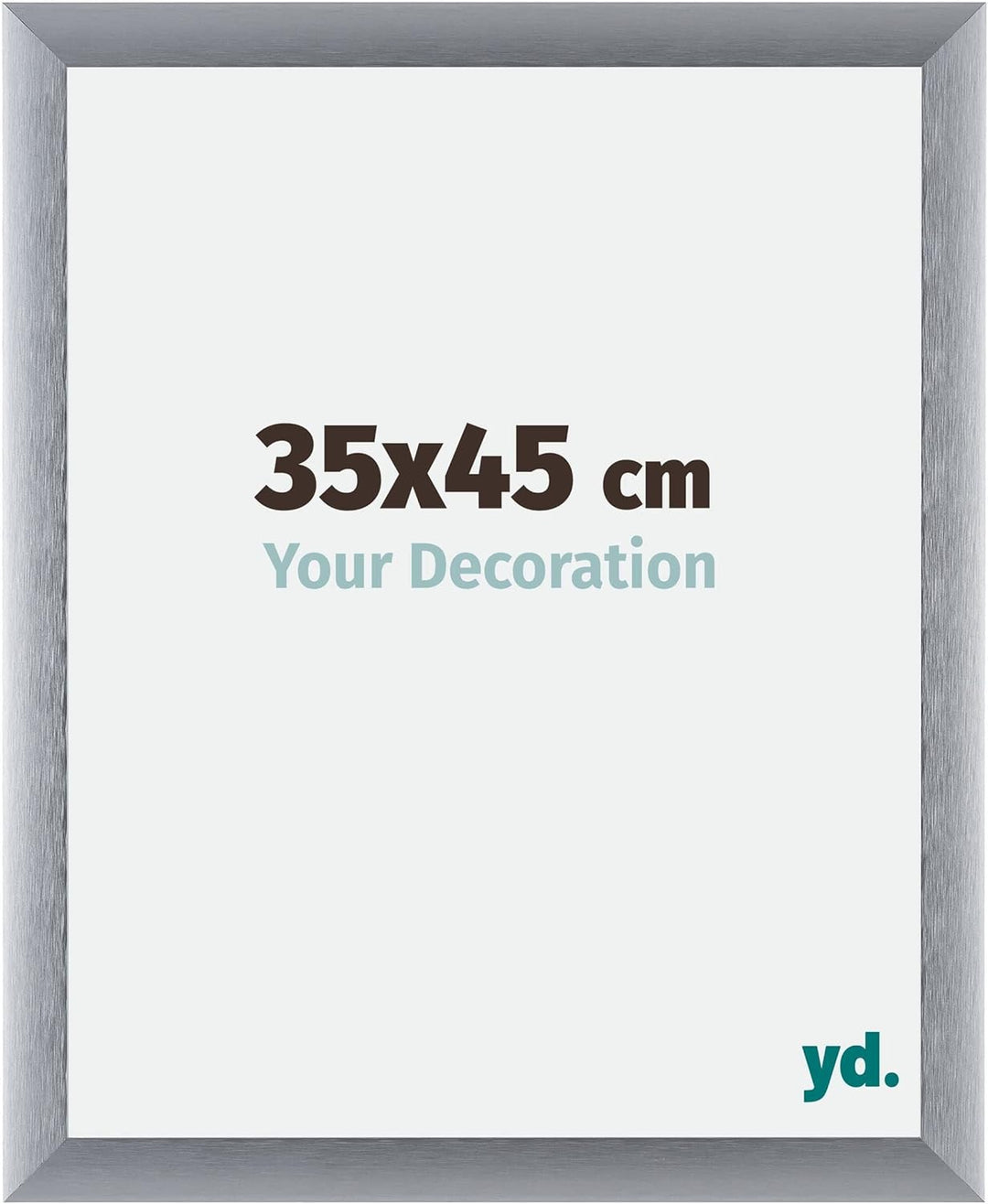 yd. Your Decoration - Bilderrahmen 35x45 cm - Bilderrahmen aus Aluminium mit Acrylglas - Antireflex
