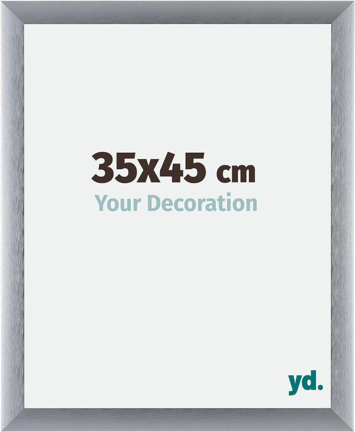 yd. Your Decoration - Bilderrahmen 35x45 cm - Bilderrahmen aus Aluminium mit Acrylglas - Antireflex