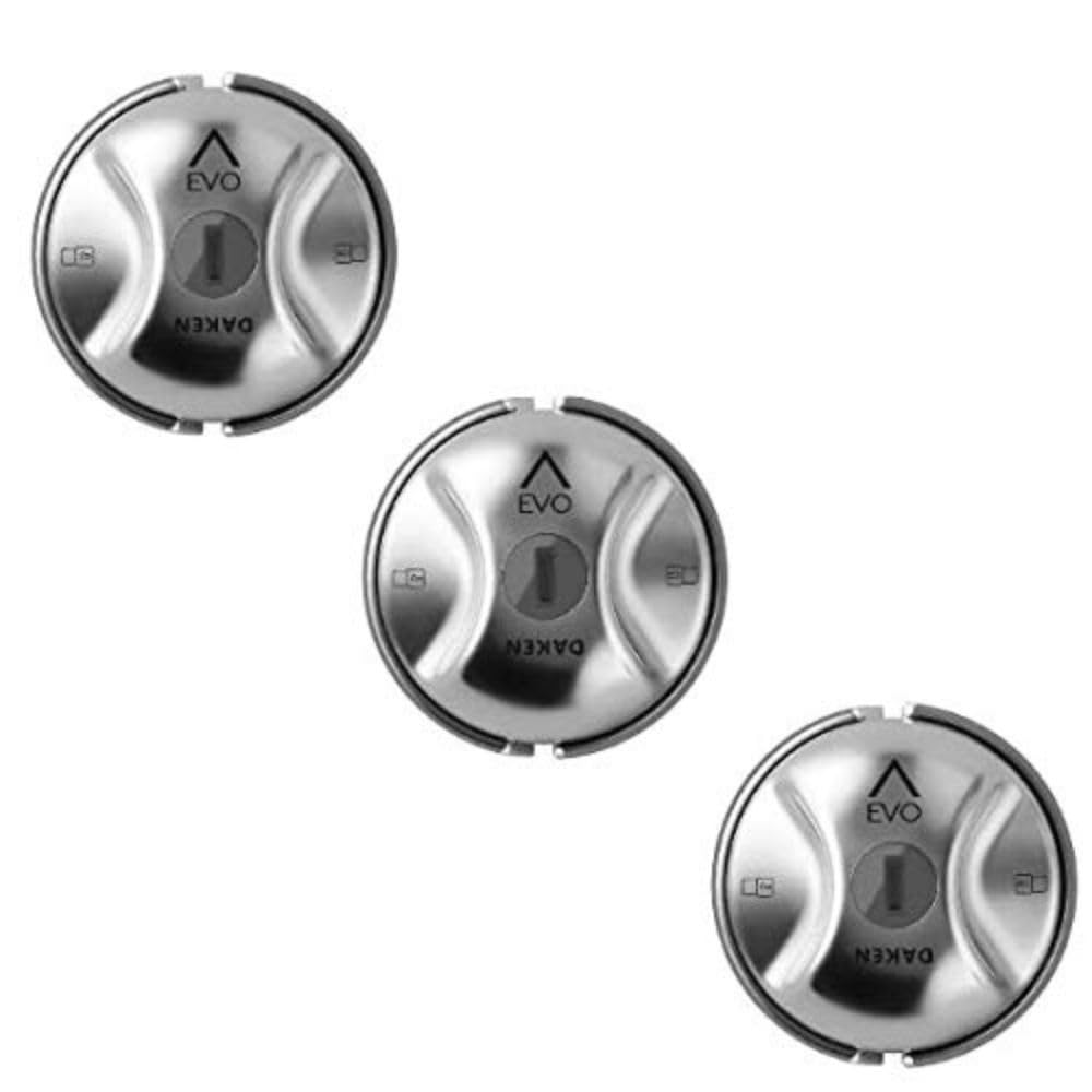 Tris 3 Vorhängeschlösser Türschloss Daken Saturn Evo Optimaler manueller Sicherheitsverschluss für d