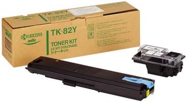 Kyocera TK82Y FS8000C Toner 370093KL, 10.000 Seiten / 5% Deckung, gelb