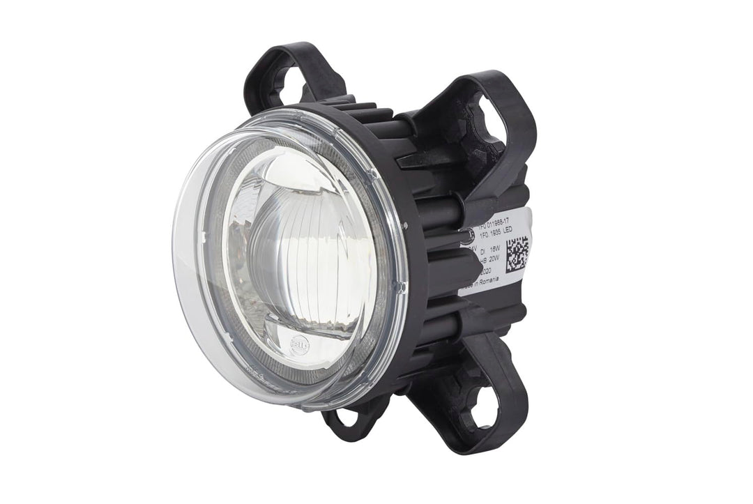 HELLA - LED/DE-Fernscheinwerfer - 90mm Performance L4060 - ECE-R112/E1 3831/ECE-R10/E1 7 - 1F0 011 9