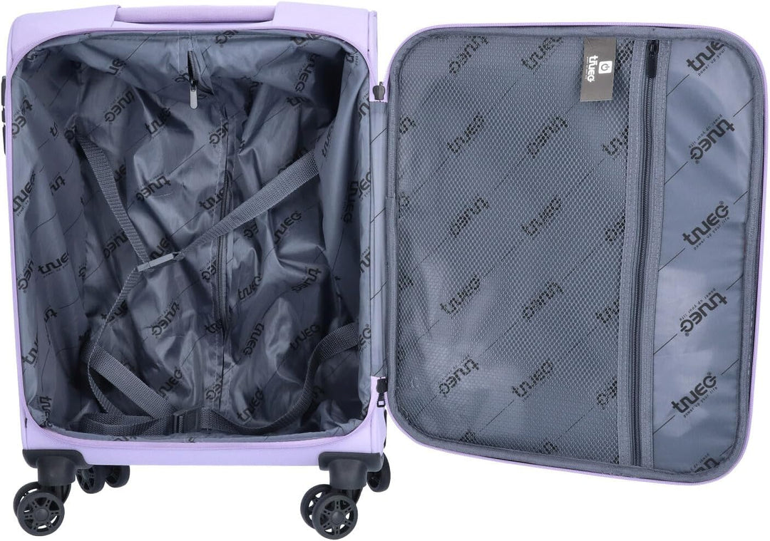 TheTrueC 4 Rollen Koffer Superlight 55cm Kopenhagen black/rose