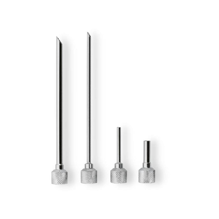 iSi - 2718 Nadeltüllen für Sahnespender - 4er Set Spritztüllen zum Dekorieren, Füllen & Pikieren - s