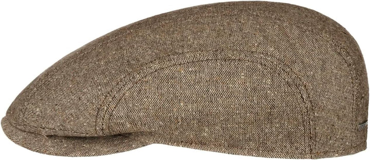 Stetson Donegal Colour Spots Flatcap - Zeitlose Schirmmütze - Klassische Form - Cap in Seiden-Wollmi