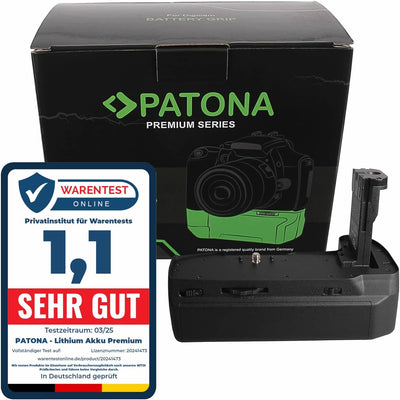 PATONA 1476 - Batteriegriff kompatibel mit bmpcc Blackmagic Pocket Cinema 4K 6K (Batteriefach für 3X