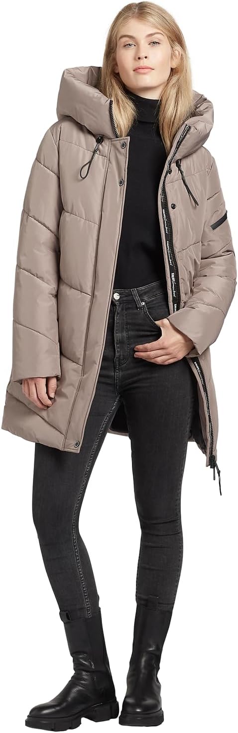khujo The Jordis3 Frauen Winterjacke altrosa L 100% Polyester Basics, Casual Wear, Streetwear