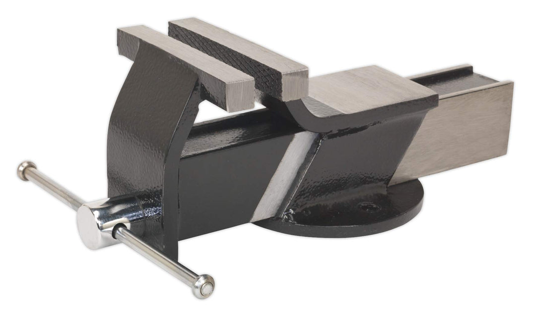 Sealey S01083 Schraubstock aus Stahl, 150 mm, Schwarz 150 mm Schwarz, 150 mm Schwarz